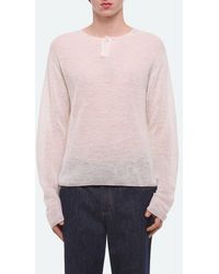 Helmut Lang - Texture Henley Sweater - Lyst