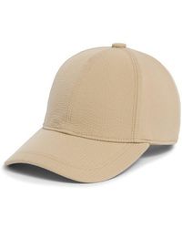 Vince - Seersucker Baseball Cap - Lyst