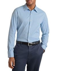 Bonobos - Tech Slim Fit Plaid Performance Button-Up Shirt - Lyst