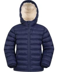 Mountain Warehouse - Childrens/Kids Seasons Faux Fur Lined Padded Jacket - Lyst