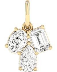 Everlee - Multi-Shape Cluster Lab Diamond Charm - Lyst
