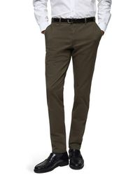 Mango - Serge Slim Fit Twill Chino Pants - Lyst