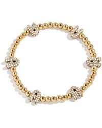 BaubleBar - Pavé Pisa Station Beaded Bracelet - Lyst