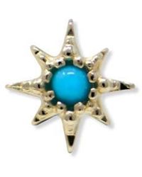 Anzie - Micro Starburst Single Stud Earring - Lyst
