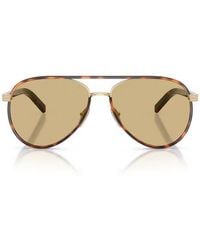 Prada - 59Mm Pilot Sunglasses - Lyst