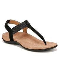 Vionic - Brea T-Strap Sandal - Lyst