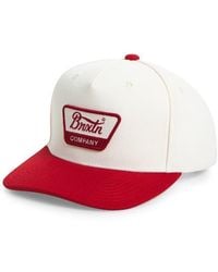 Brixton - Linwood Snapback Baseball Cap - Lyst