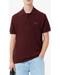 Lacoste - Small Croc Polo - Lyst