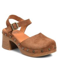 Kork-Ease - Tribecca Ankle Strap Platform Clog - Lyst