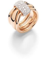 Pomellato - Together Diamond Pavé Ring - Lyst