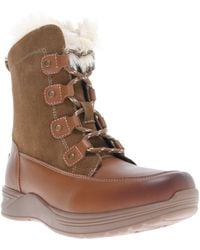 Propet - Dulcie Faux Fur Trim Bootie - Lyst