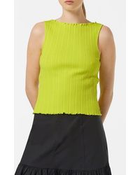 Scotch & Soda - Lettuce Edge Rib Tank - Lyst