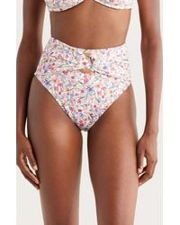 Hutch - O-Ring High Waist Bikini Bottoms - Lyst
