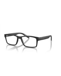 Arnette - 54Mm Rectangle Optical Glasses - Lyst