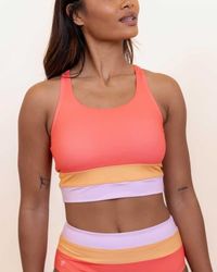 Nanis - Cut Back Crop Swim Top - Lyst