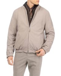 Gorski - Genuine Nubuck Jacket Reversible To Cashmere & Wool Crafted From Loro Piana - Lyst