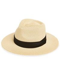 Nordstrom - Fray Edge Packable Panama Hat - Lyst
