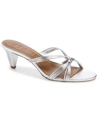 STAUD - Carrie Strappy Slide Sandal - Lyst