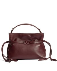 Sam Edelman - Small Poppy Drawstring Leather Crossbody Bag - Lyst