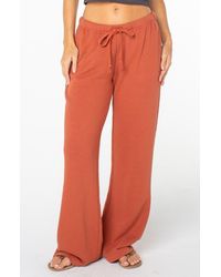 Roxy - Good Times Cotton Terry Pants - Lyst