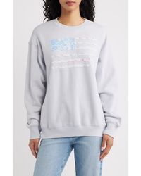 LoveShackFancy - Palo Patch Sweatshirt - Lyst