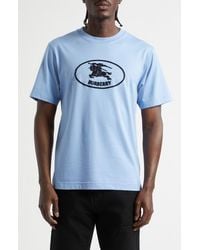 Burberry - Ryan Embroidered Ekd Script Graphic T-Shirt - Lyst