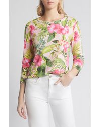 Tommy Bahama - Ashby Isles Grand Villa Floral Cotton Top - Lyst