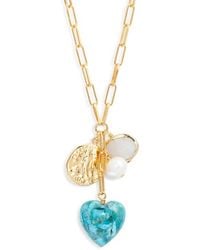 Nest - Heart Charm Necklace - Lyst