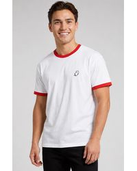 Alix - Ghost Jersey Ringer Tee - Lyst