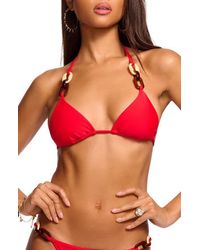 Ramy Brook - Nancy Triangle Bikini Top - Lyst
