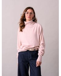 Celtic & Co. - Geelong Wool Slouch Turtleneck Sweater - Lyst