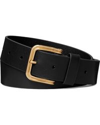 Tory Burch - Double Wire Buckle Leather Belt - Lyst
