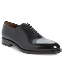 Ferragamo - Angiolo Lace-up Leather Dress Shoes - Lyst