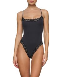 Skims - Fits Everybody Lace Camisole Bodysuit - Lyst