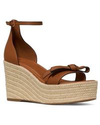 Kate Spade - Loop Espadrille Ankle Strap Platform Wedge Sandal - Lyst