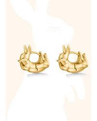 Hey Harper - Rabbit Earrings - Lyst