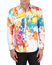 Robert Graham - Sorrentine Classic Fit Floral Cotton Button-up Shirt - Lyst