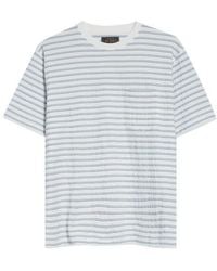 Beams Plus - Jacquard Stripe Pocket T-Shirt - Lyst