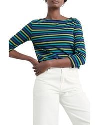 Seasalt Cornwall - Sailor Stripe Organic Cotton Top - Lyst