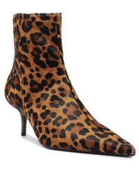 SCHUTZ SHOES - Mikki Pointed Toe Low Heel Bootie - Lyst