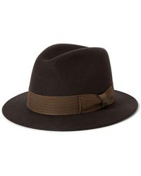 Brixton - Roma Wool Felt Fedora - Lyst