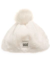 UGG - ugg(r) Faux Fur Beanie - Lyst