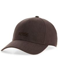 BOSS - Zed Embroidered Logo Adjustable Baseball Cap - Lyst