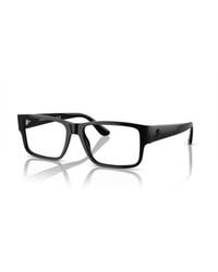 Versace - 57Mm Rectangle Optical Glasses - Lyst