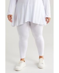 24seven Comfort Apparel - Comfortable Ankle Leggings - Lyst