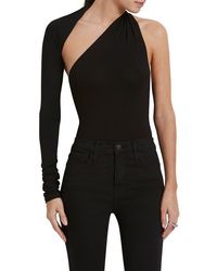 MARCELLA - Manhattan One-Shoulder Bodysuit - Lyst