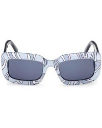 PUCCI - 52Mm Rectangular Sunglasses - Lyst