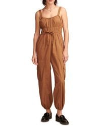 Lucky Brand - Military Cotton jogger Jumpsuit - Lyst