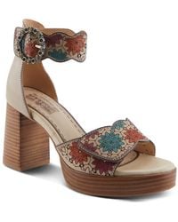 Spring Step - Bangles Ankle Strap Platform Sandal - Lyst
