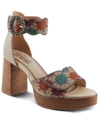 Spring Step - Bangles Ankle Strap Platform Sandal - Lyst